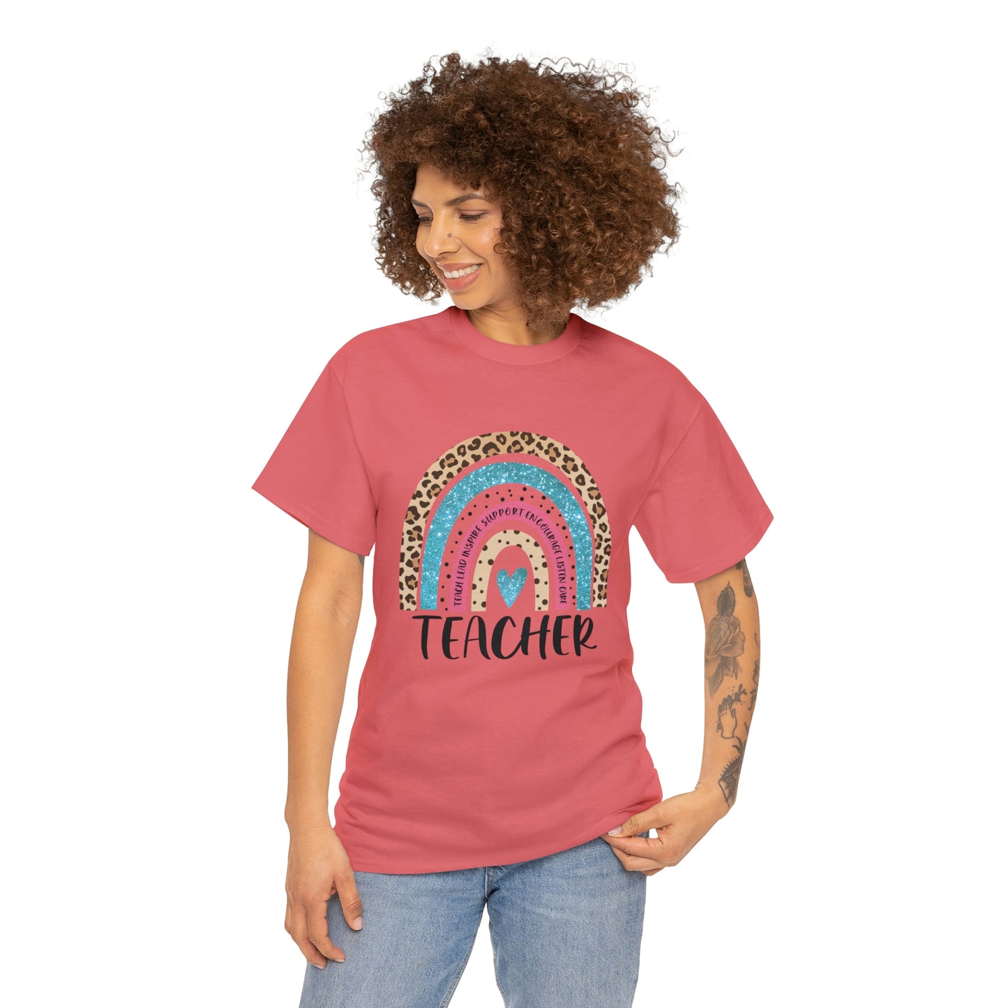 Rainbow Teacher Tee