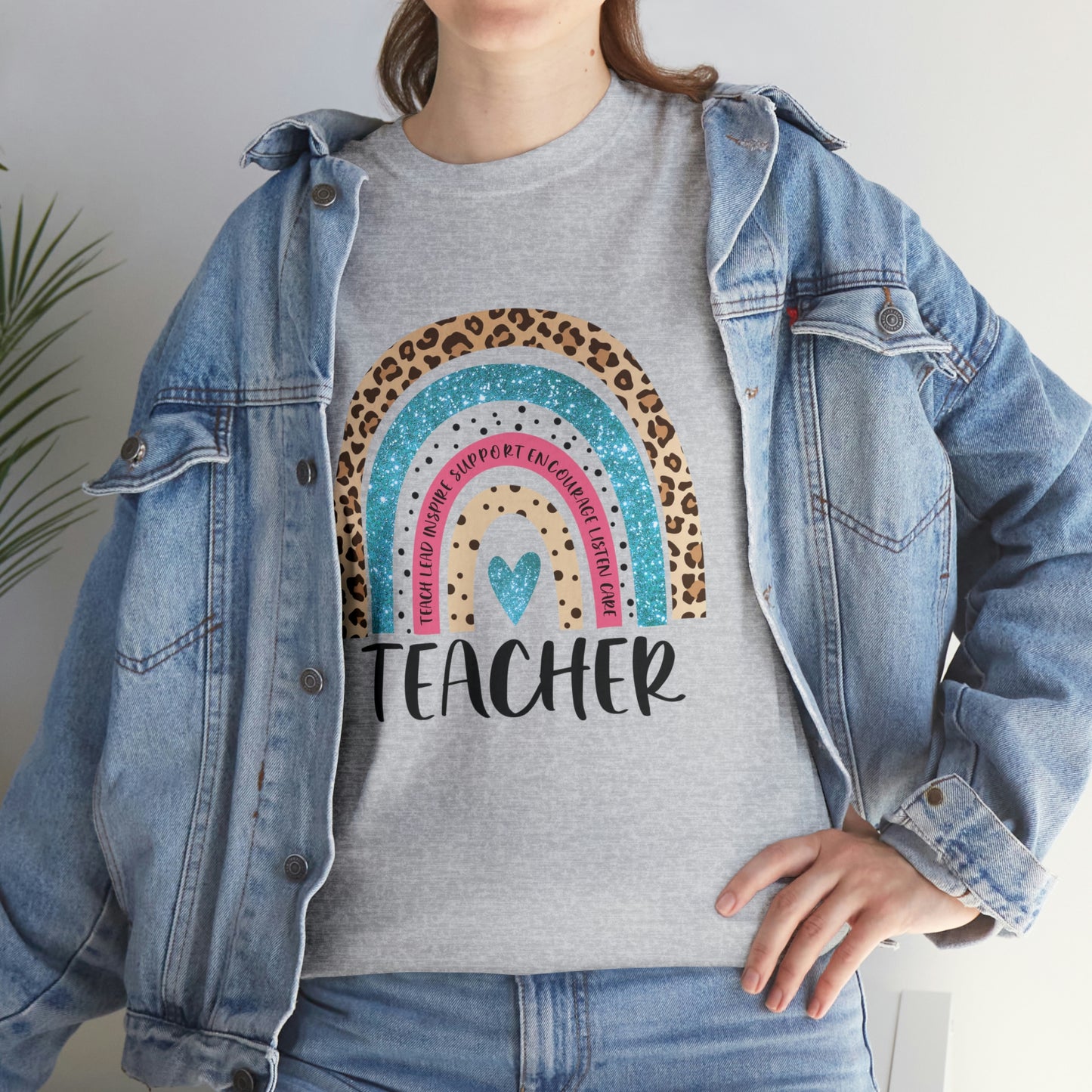 Rainbow Teacher Tee