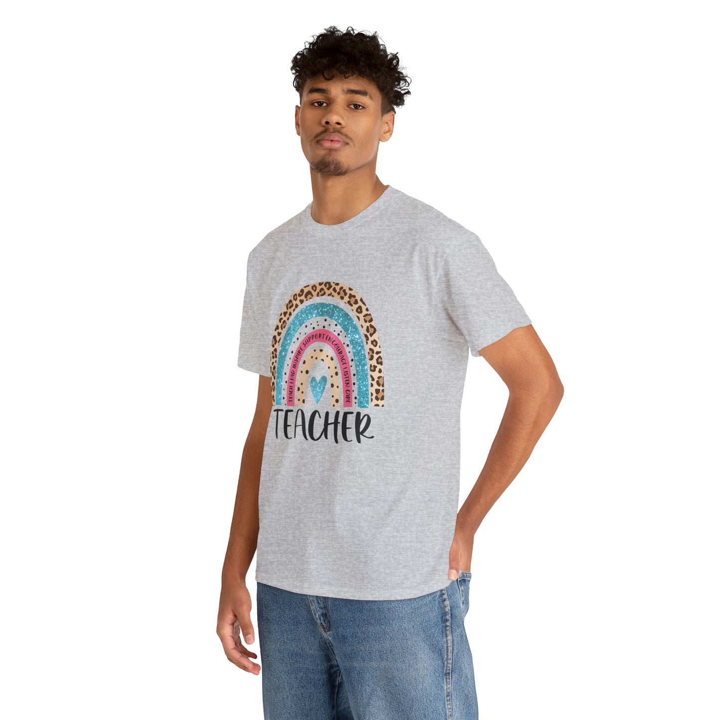 Rainbow Teacher Tee
