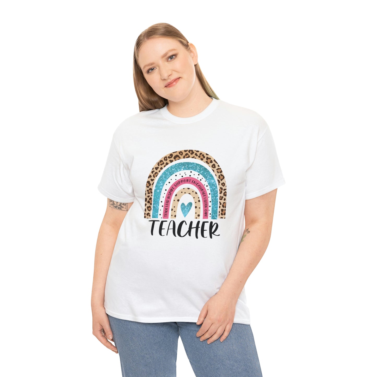 Rainbow Teacher Tee