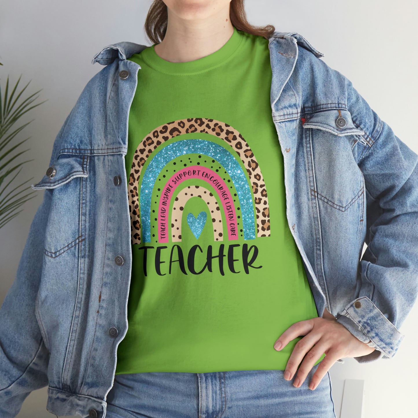 Rainbow Teacher Tee