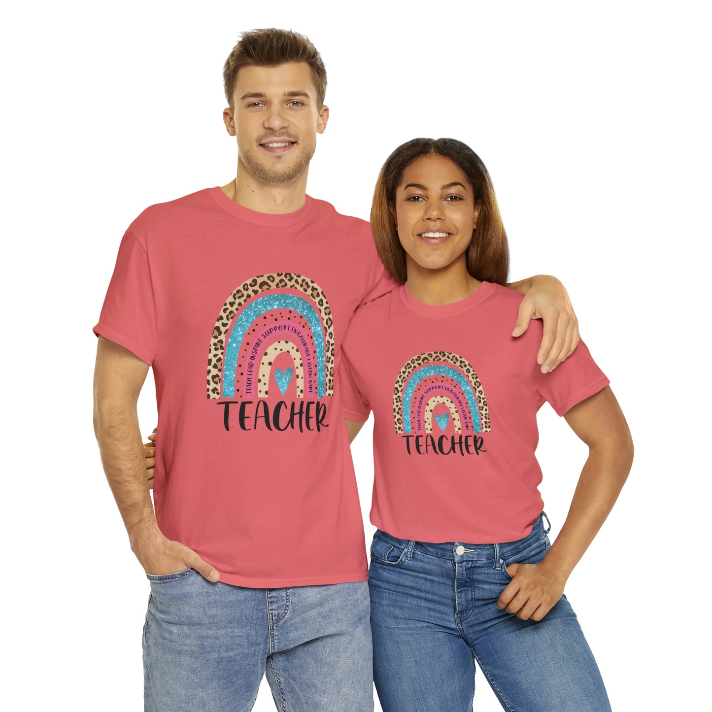 Rainbow Teacher Tee