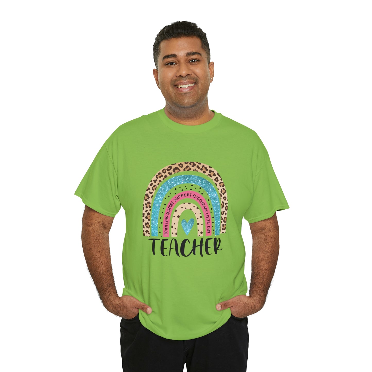 Rainbow Teacher Tee