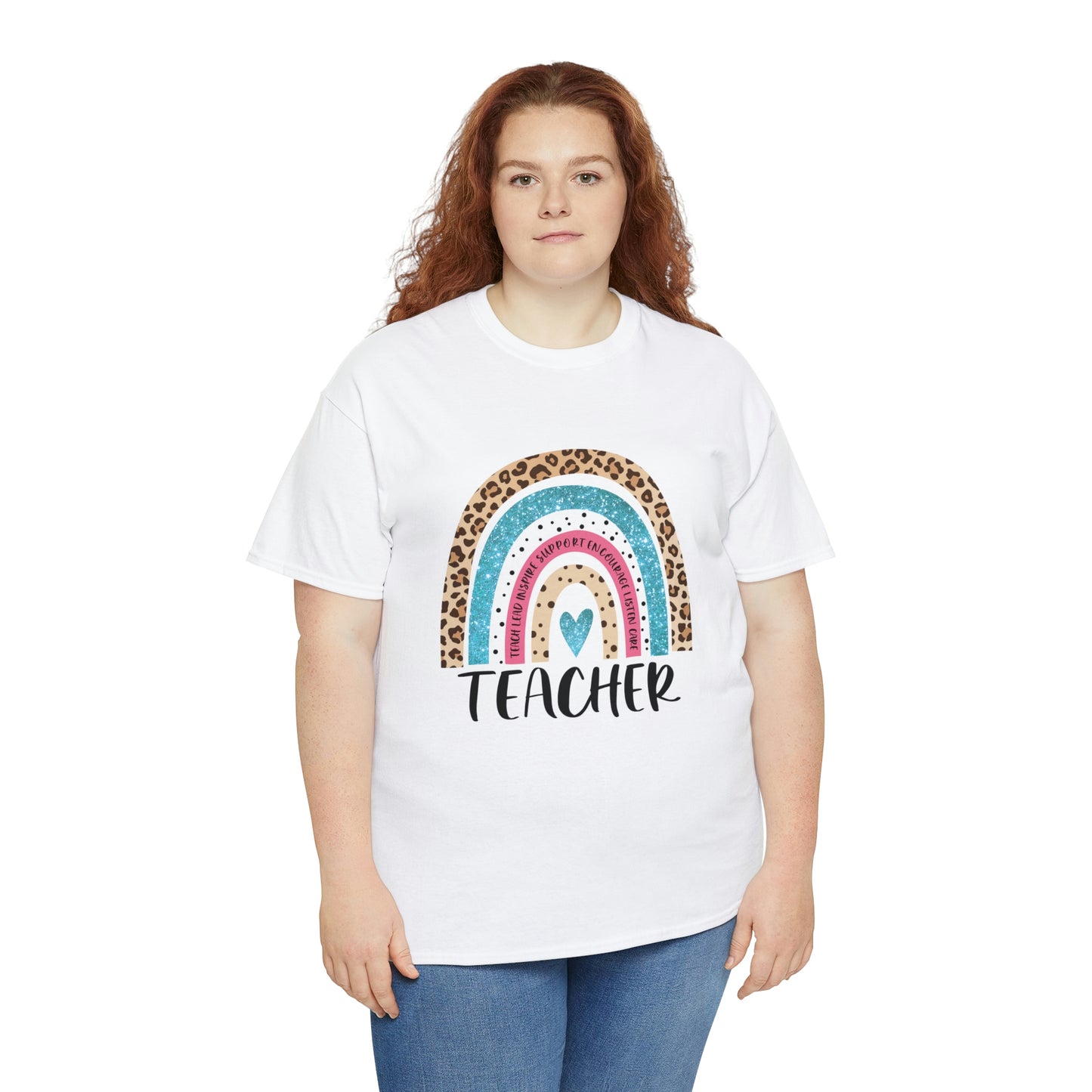 Rainbow Teacher Tee