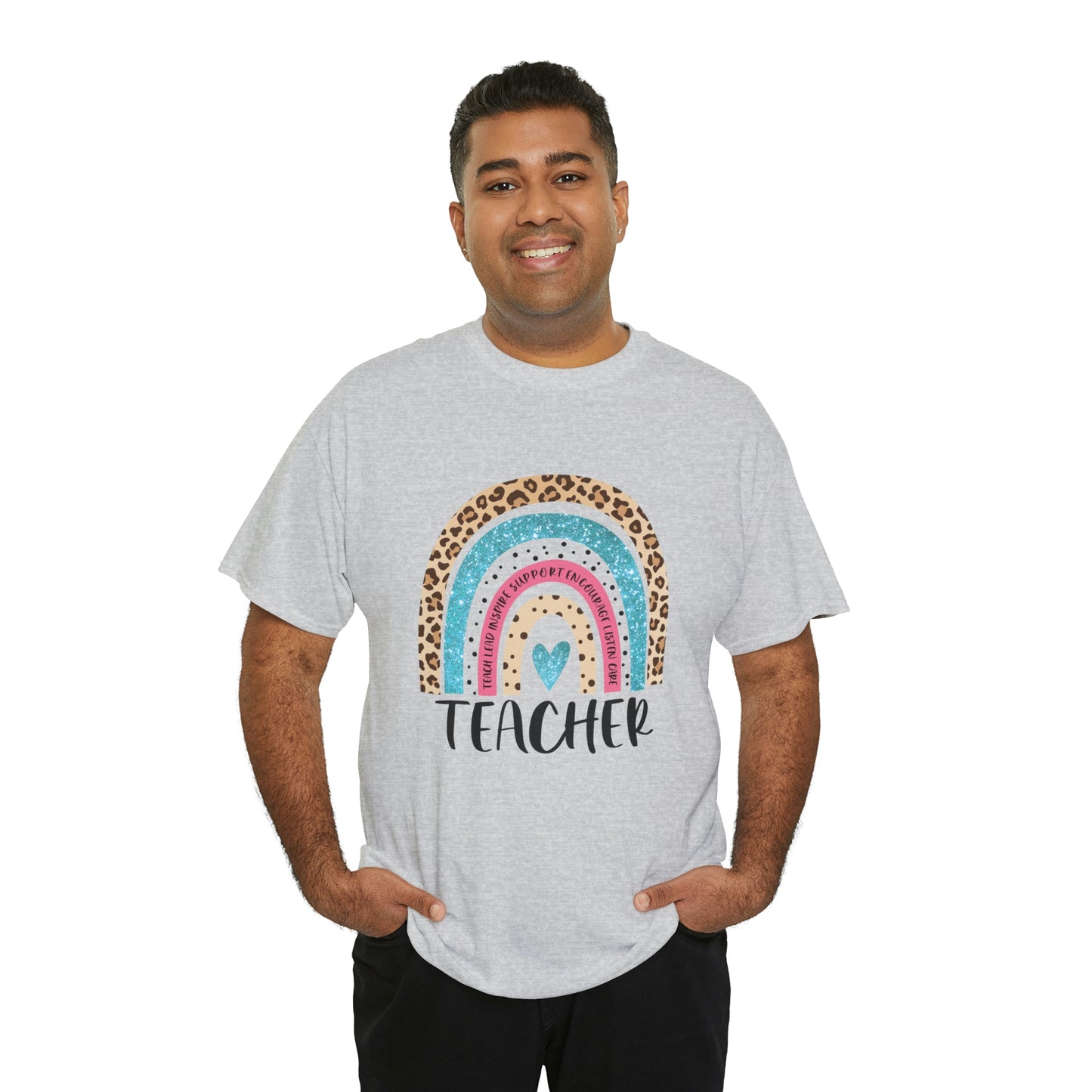 Rainbow Teacher Tee