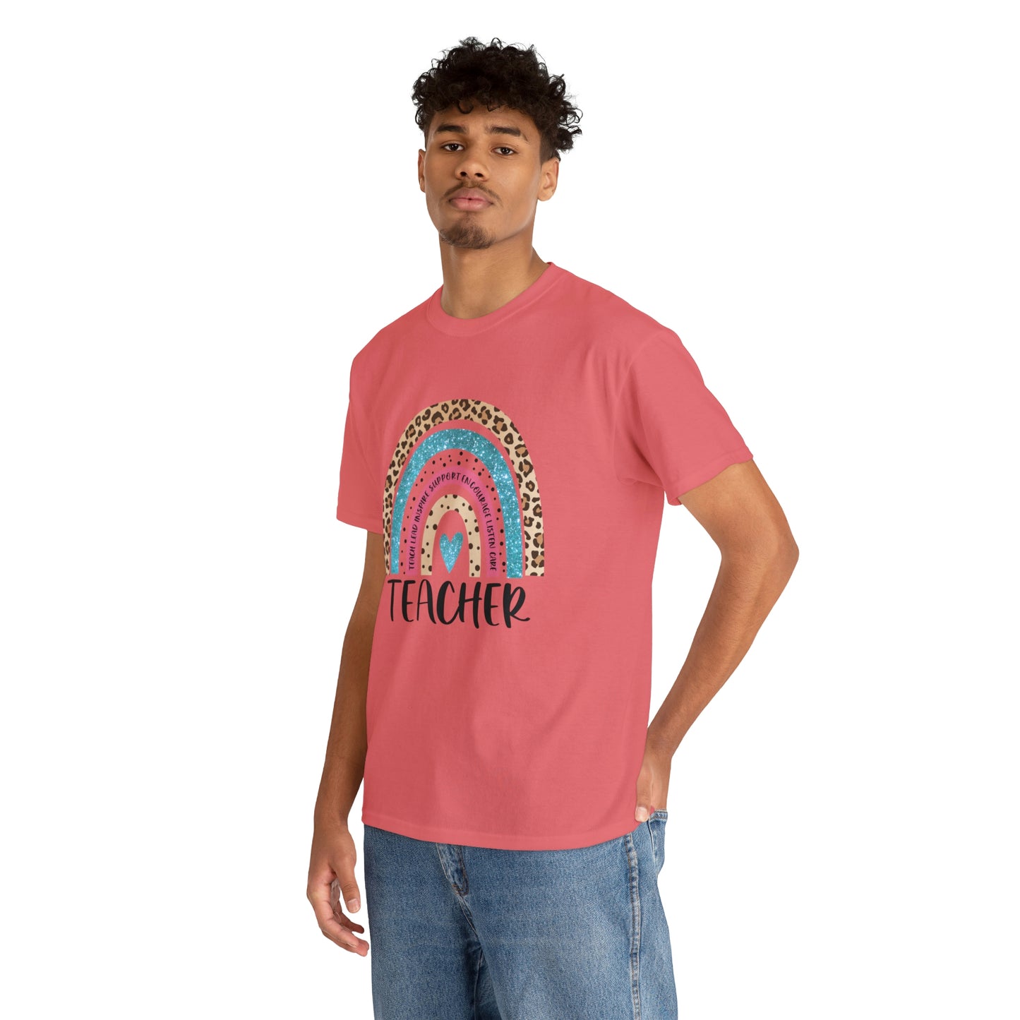 Rainbow Teacher Tee