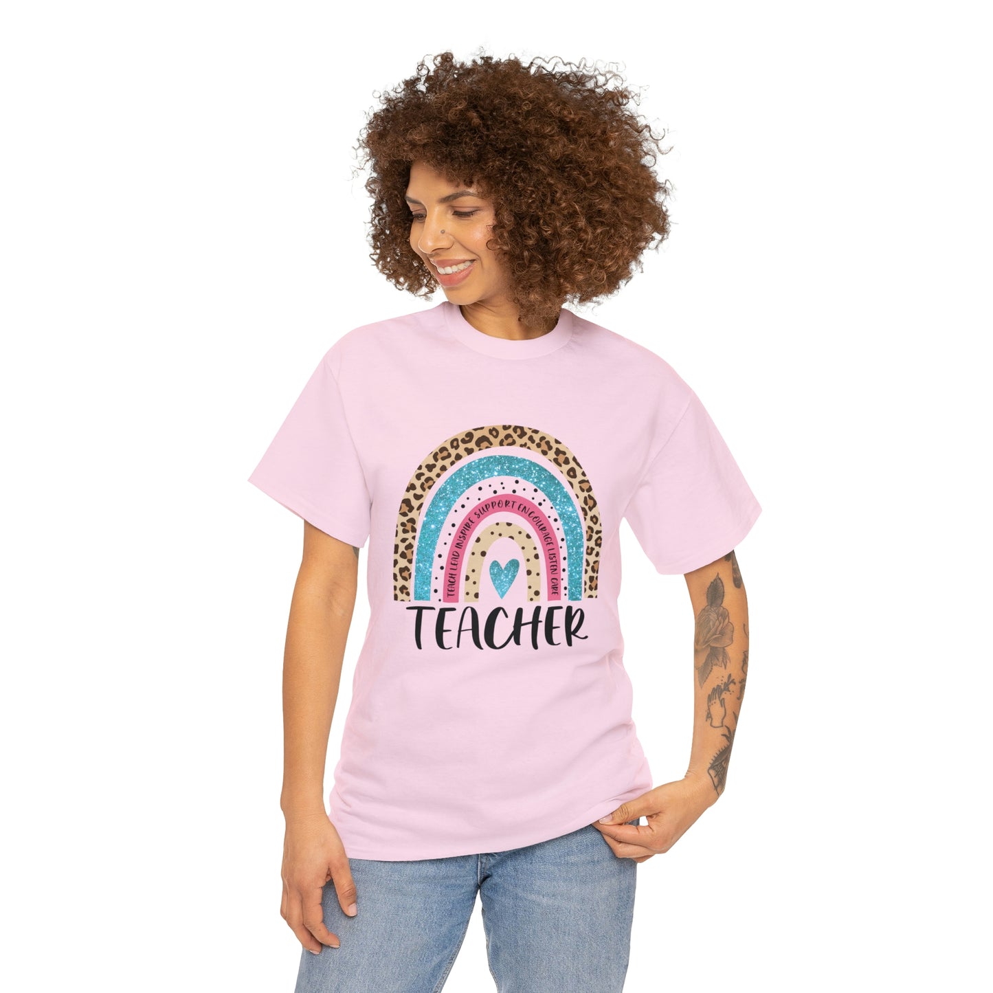 Rainbow Teacher Tee