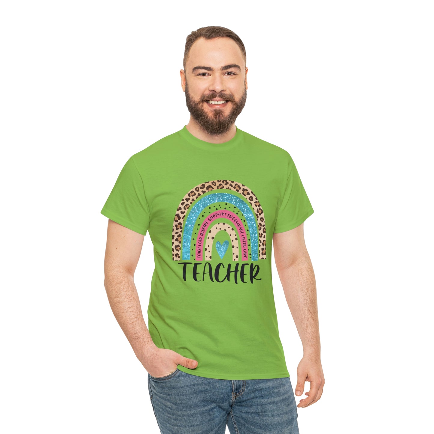 Rainbow Teacher Tee