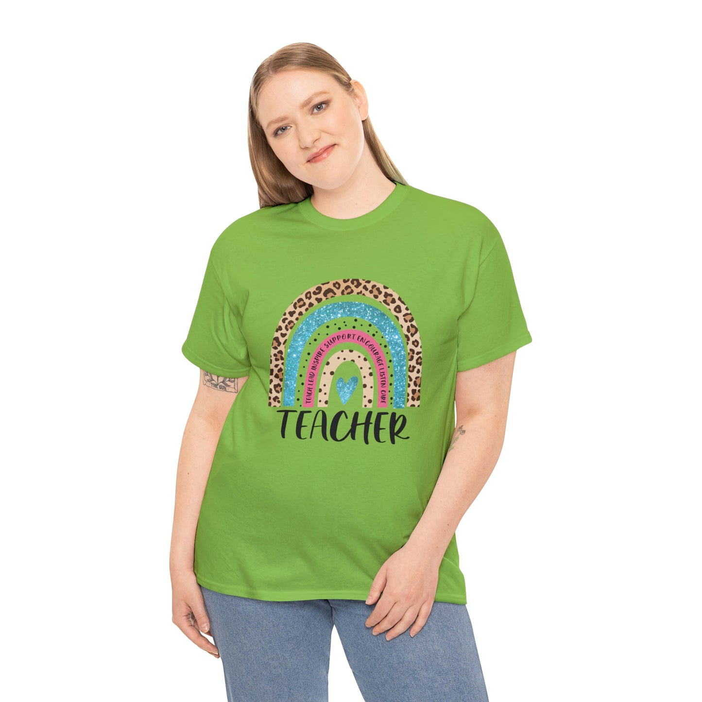 Rainbow Teacher Tee