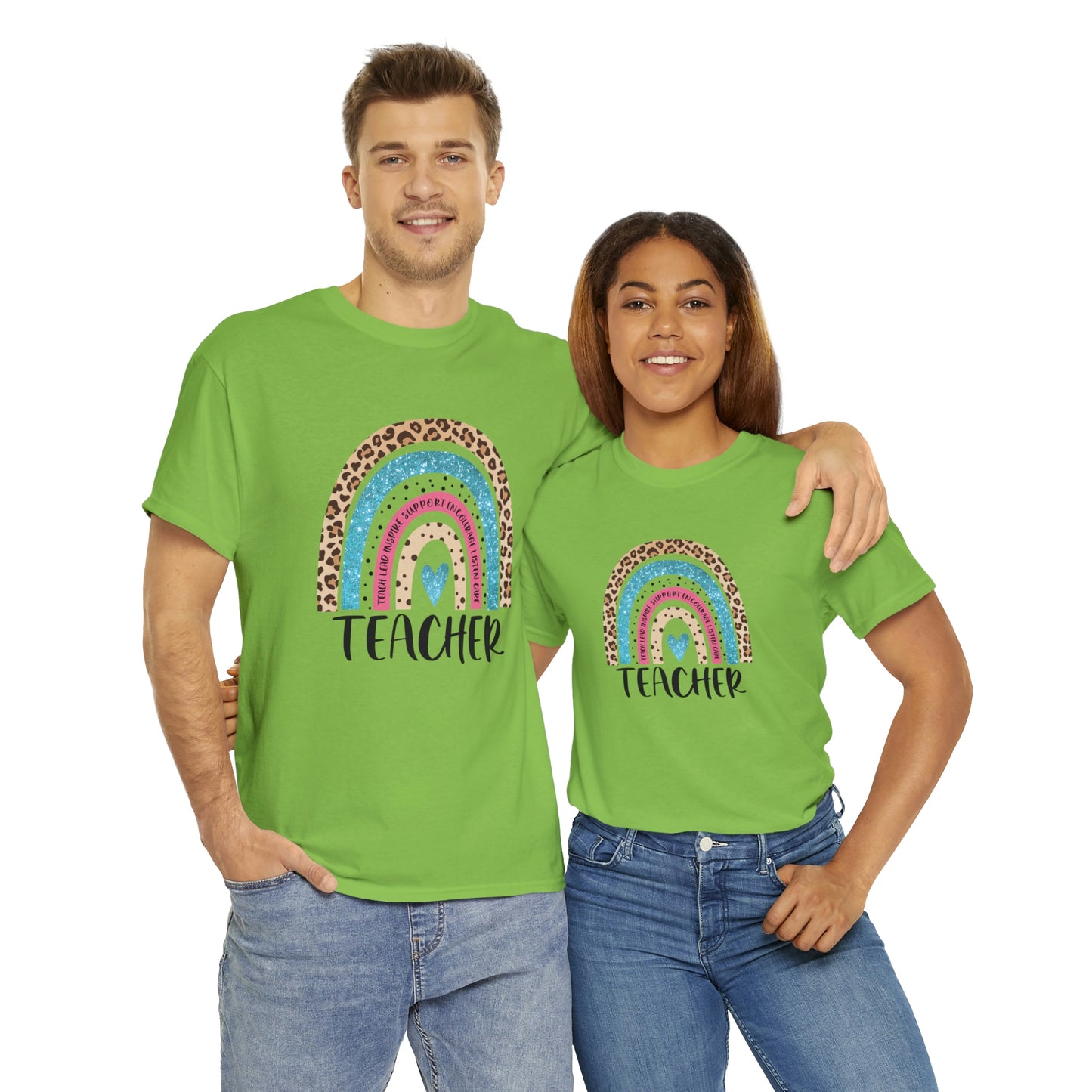 Rainbow Teacher Tee