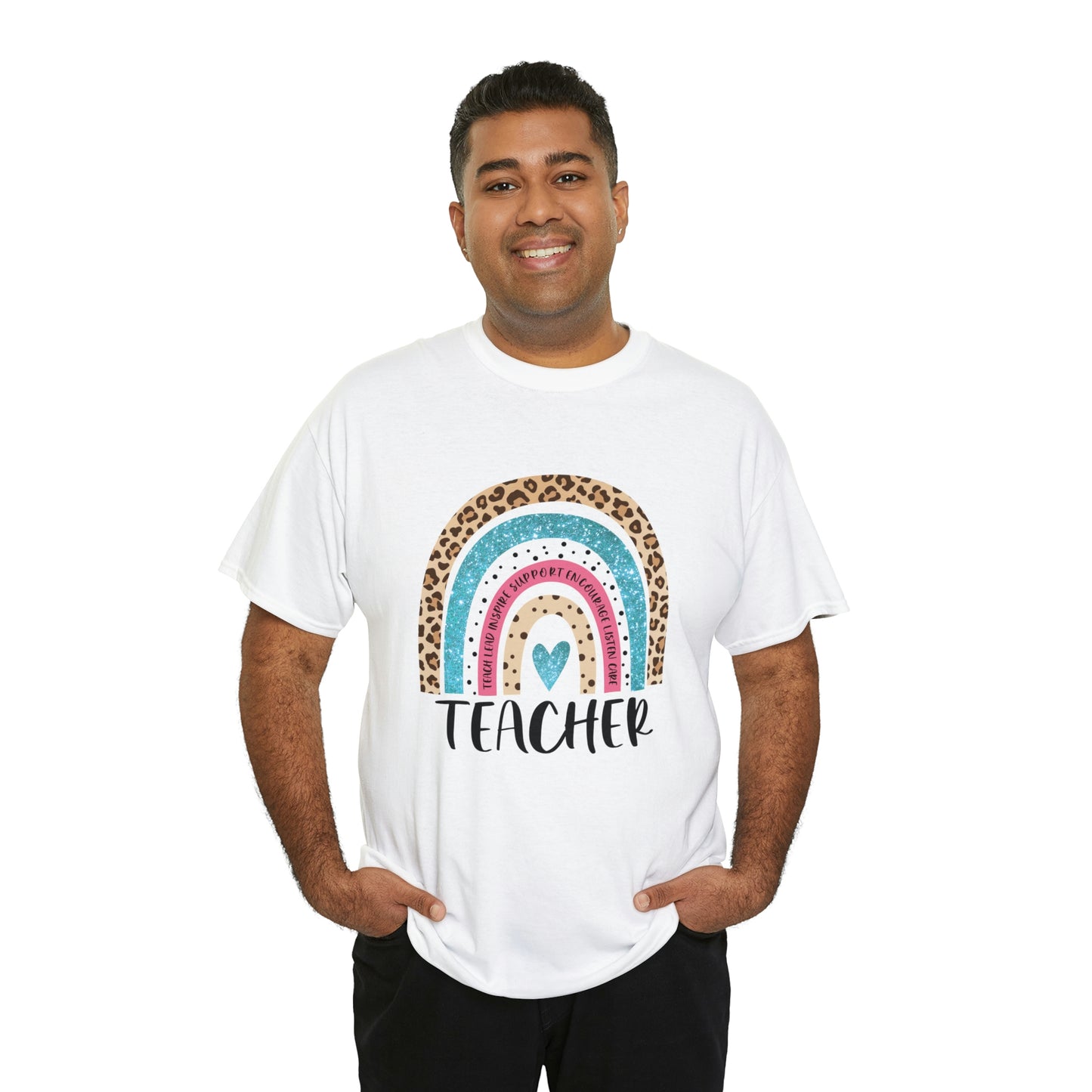 Rainbow Teacher Tee