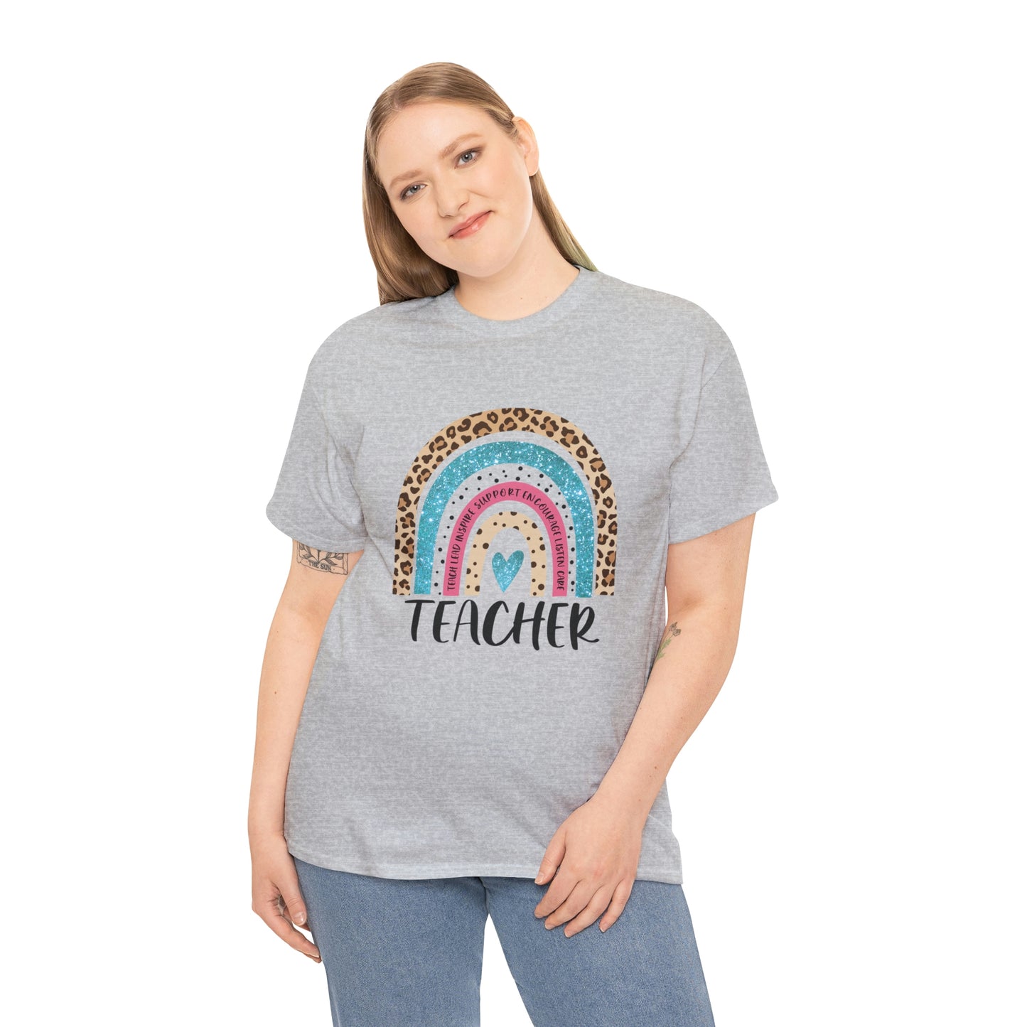 Rainbow Teacher Tee