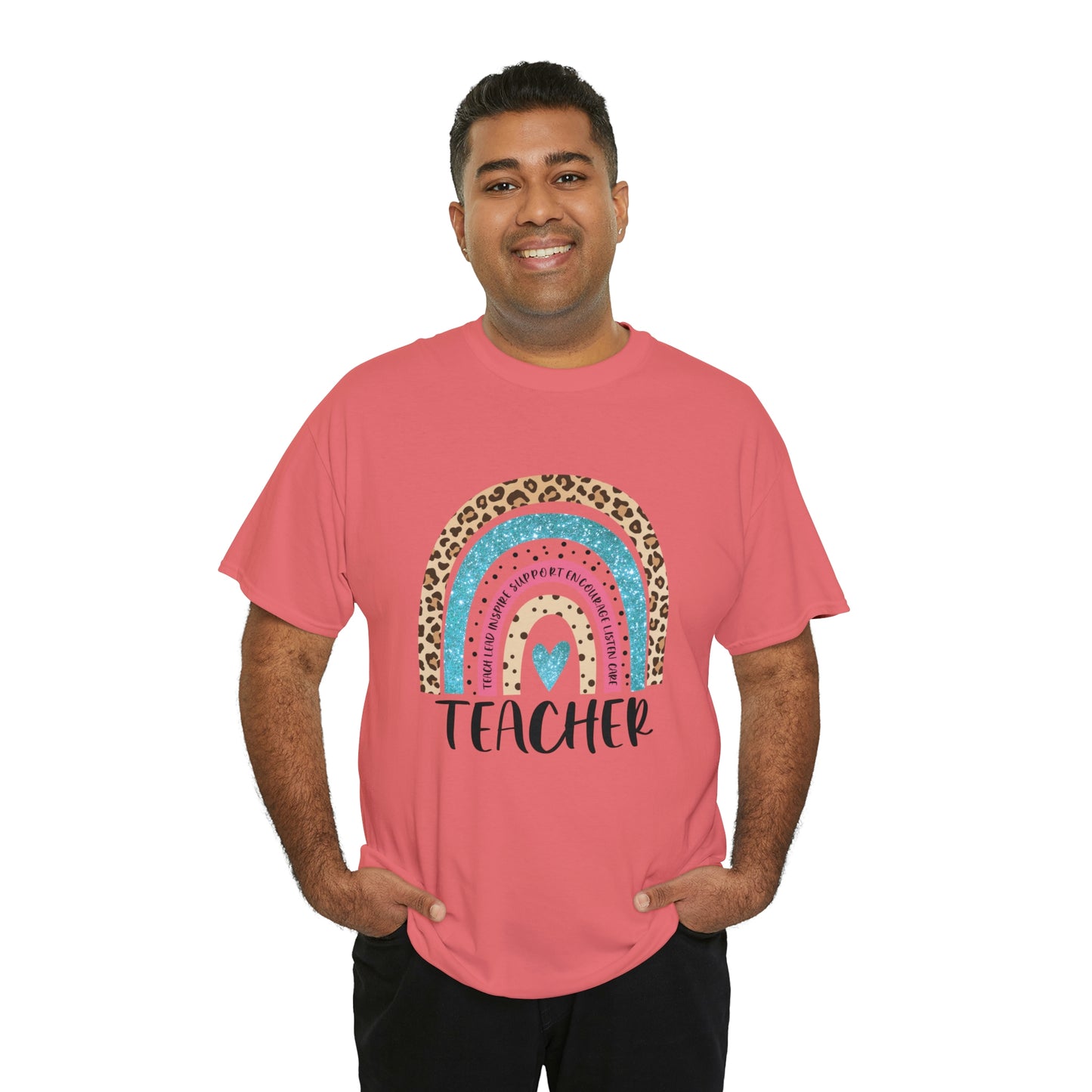 Rainbow Teacher Tee