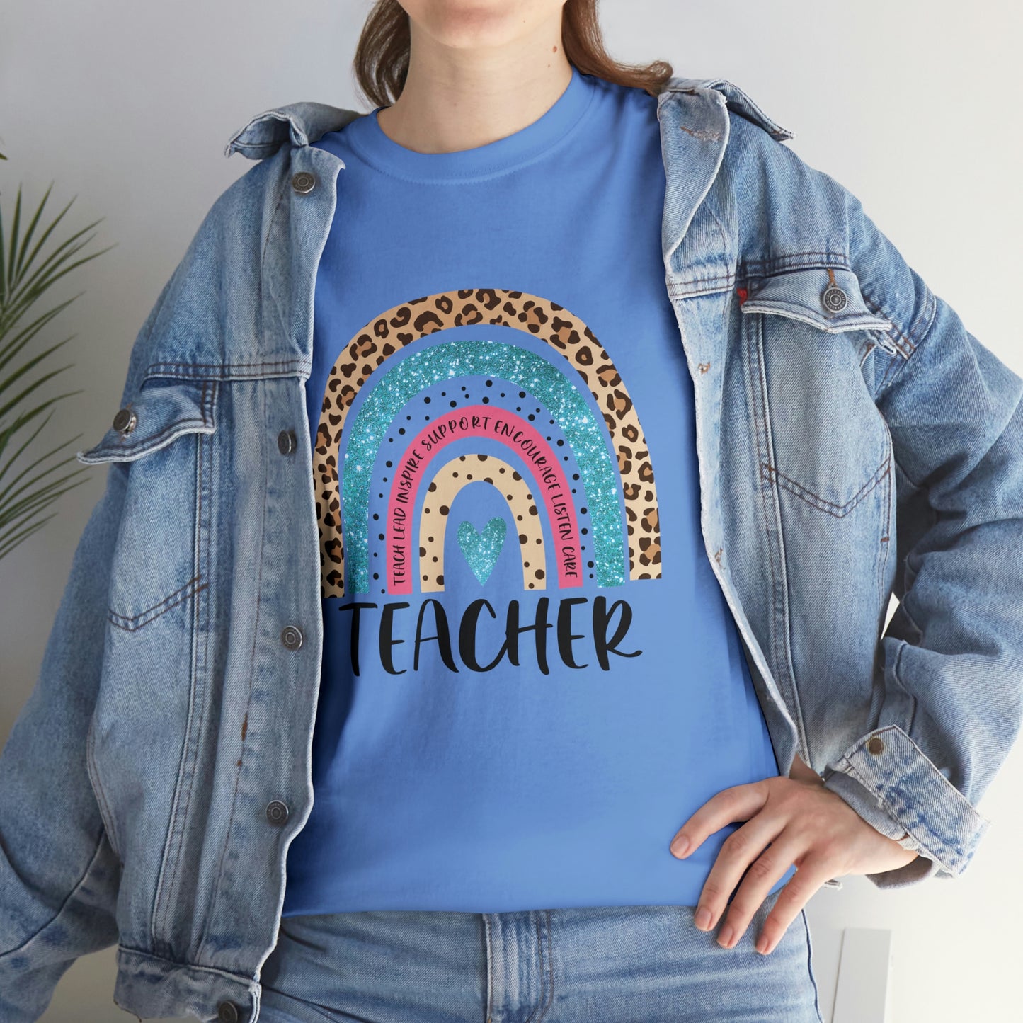 Rainbow Teacher Tee