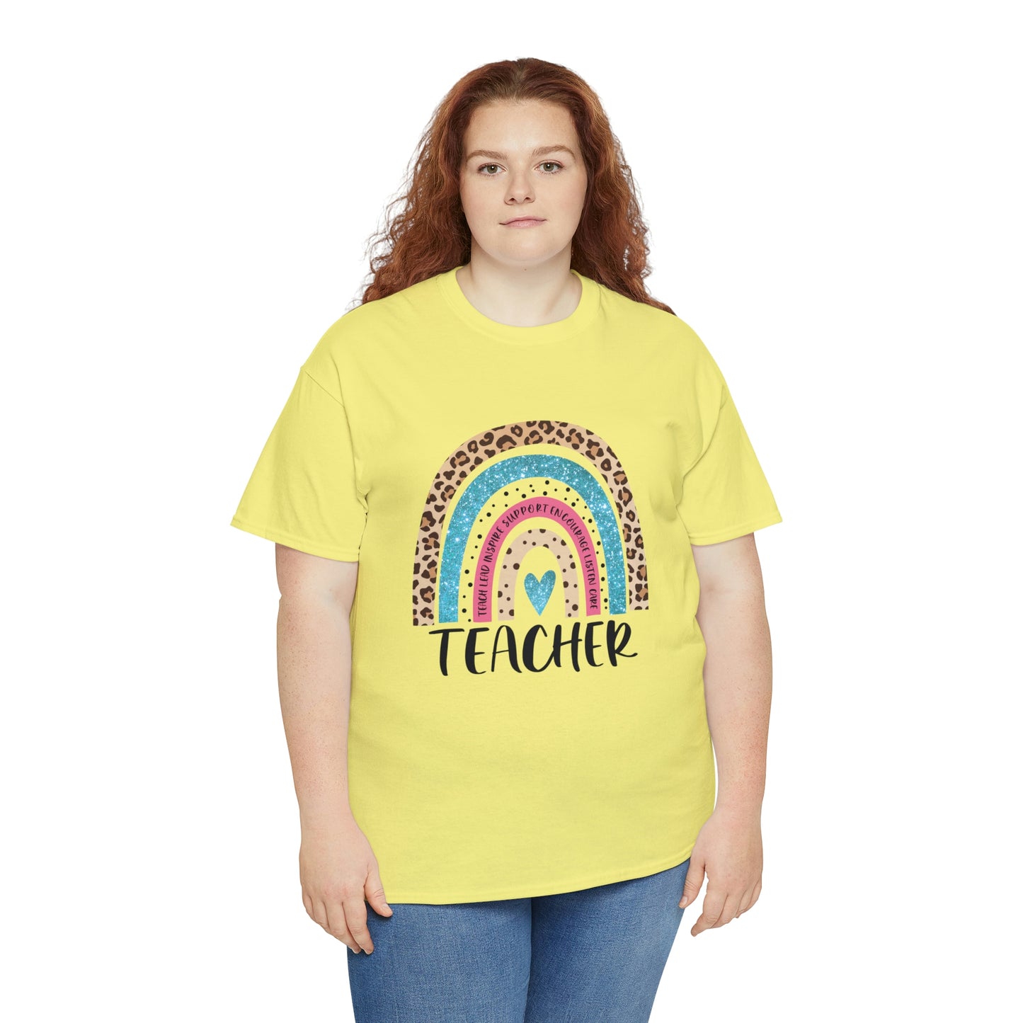 Rainbow Teacher Tee