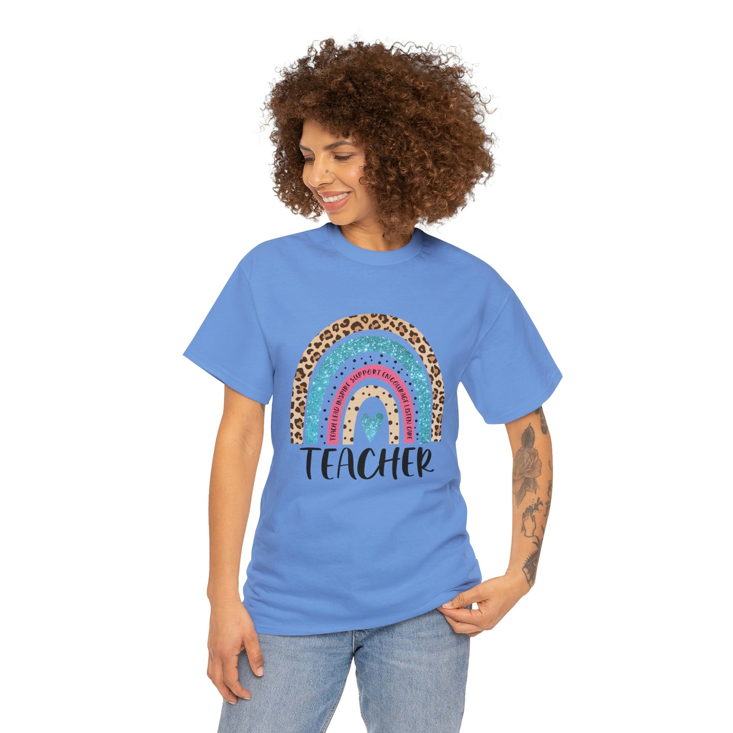 Rainbow Teacher Tee