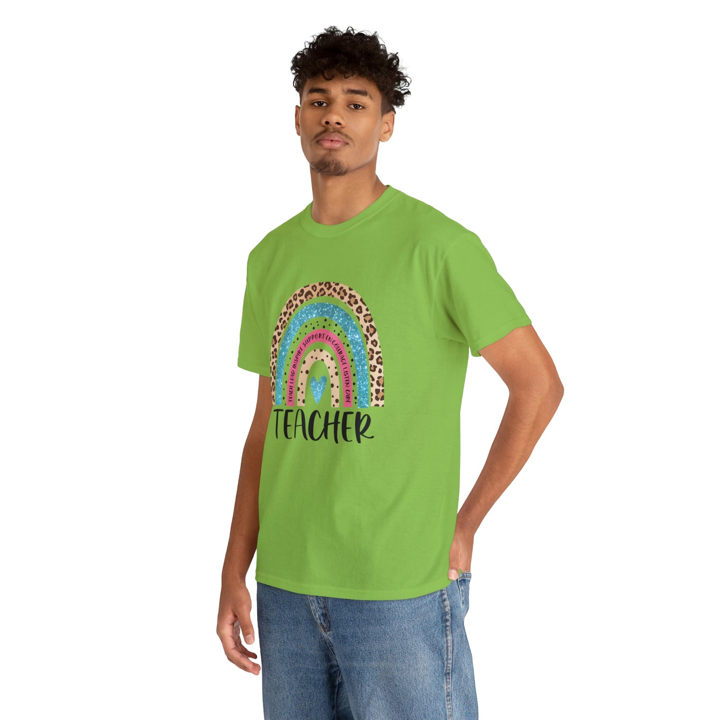 Rainbow Teacher Tee