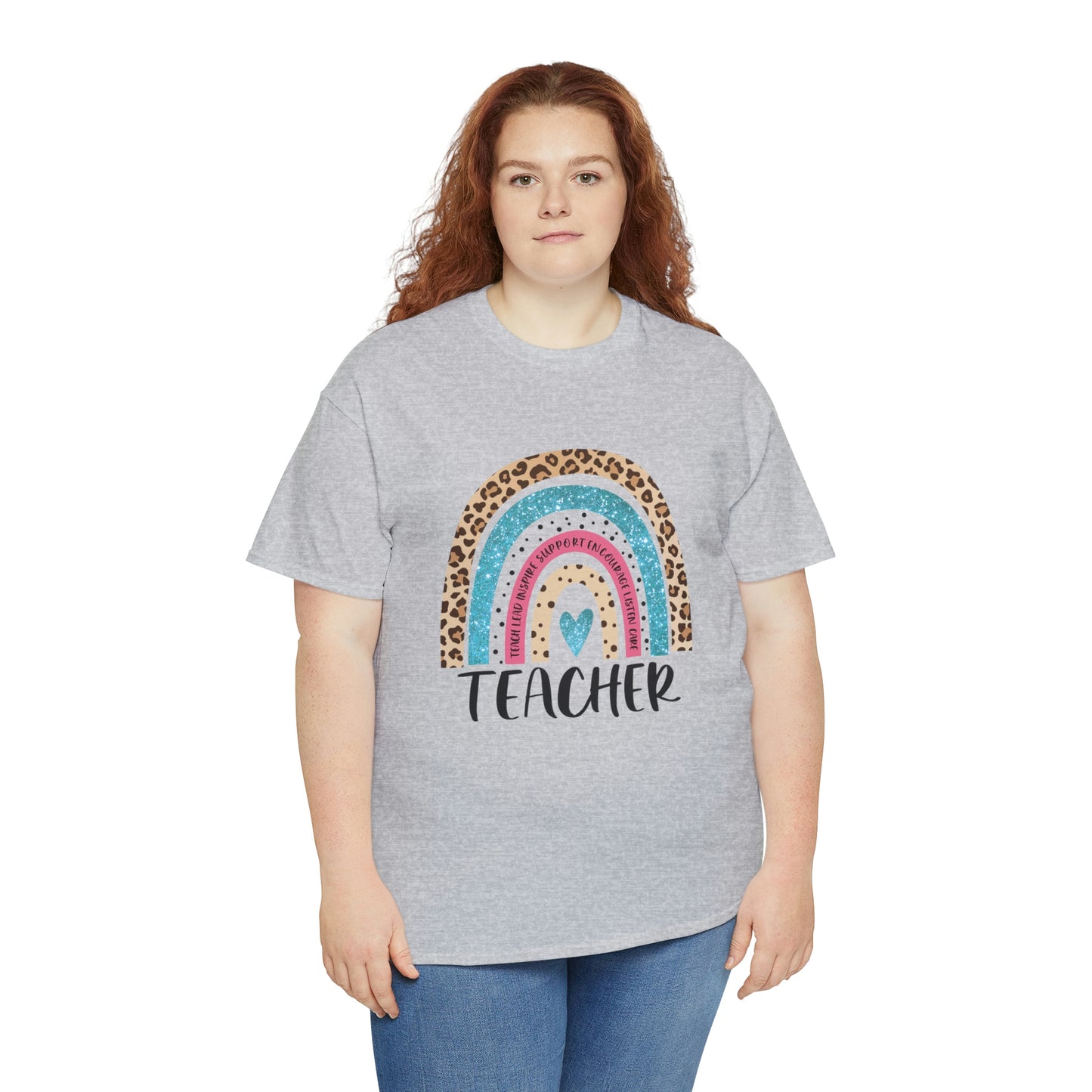 Rainbow Teacher Tee