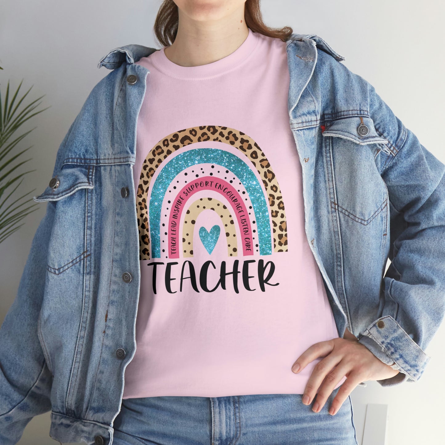 Rainbow Teacher Tee