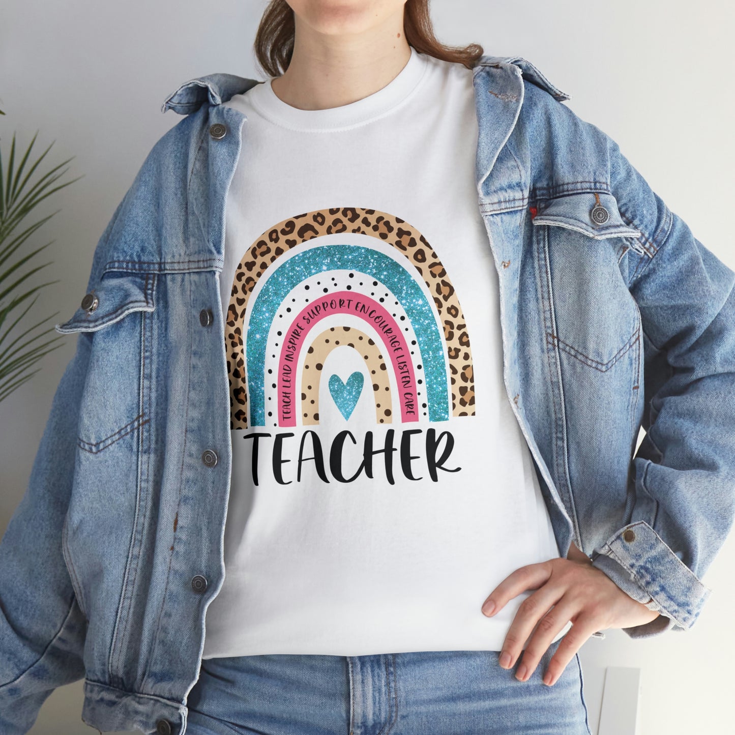 Rainbow Teacher Tee