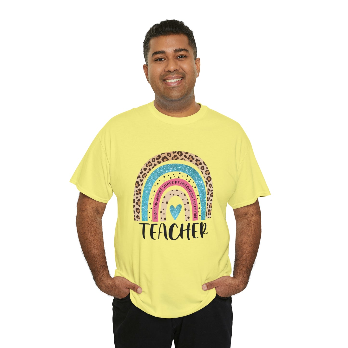Rainbow Teacher Tee