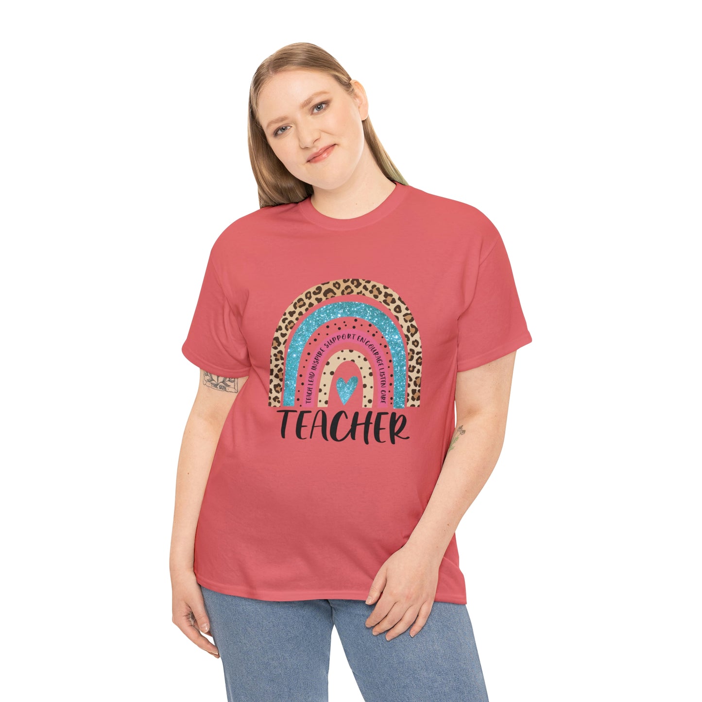 Rainbow Teacher Tee