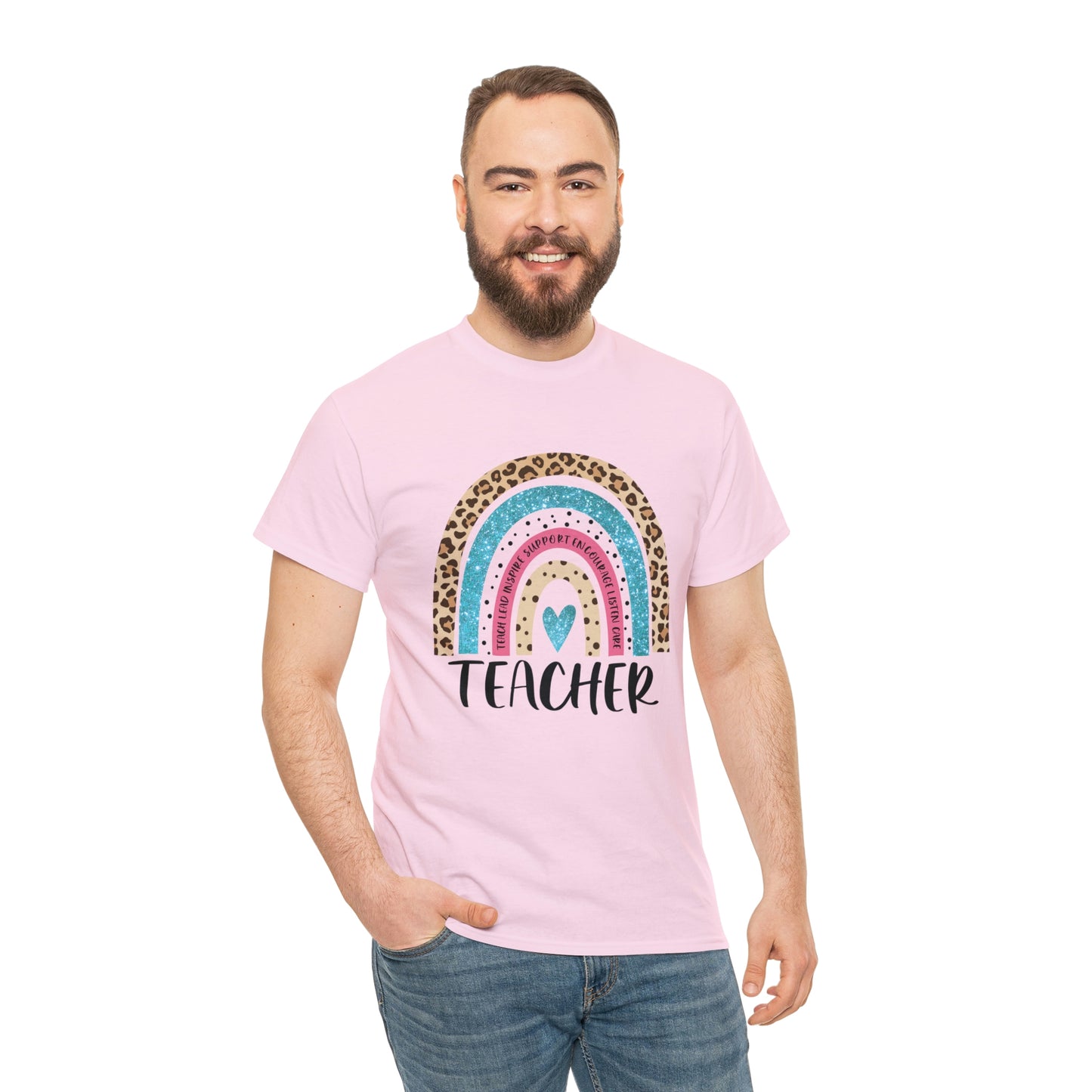 Rainbow Teacher Tee