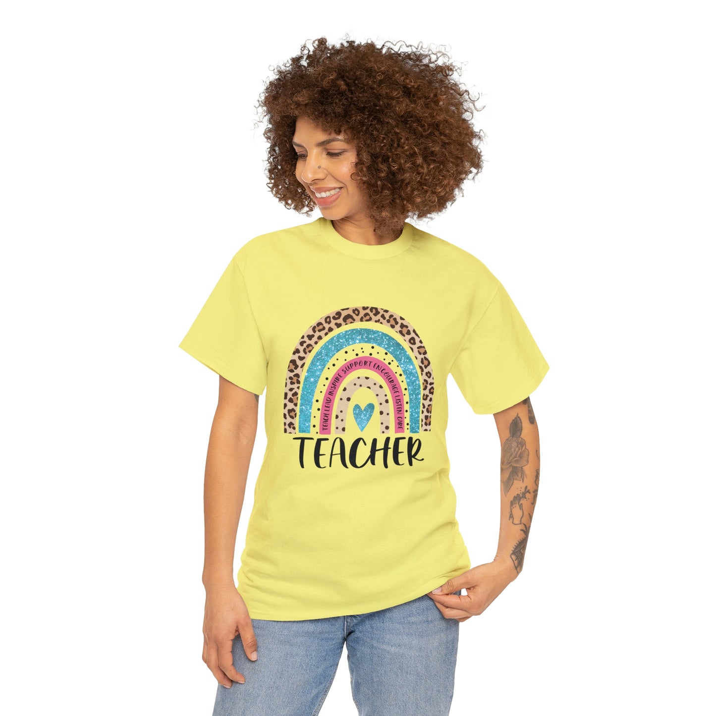 Rainbow Teacher Tee