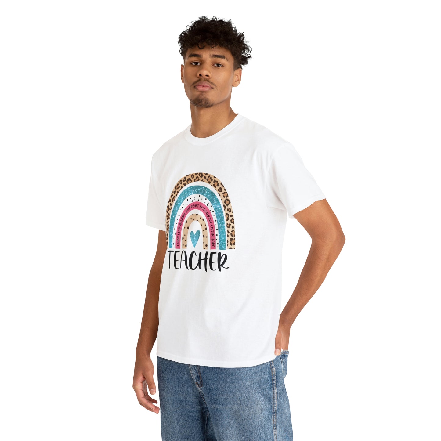 Rainbow Teacher Tee