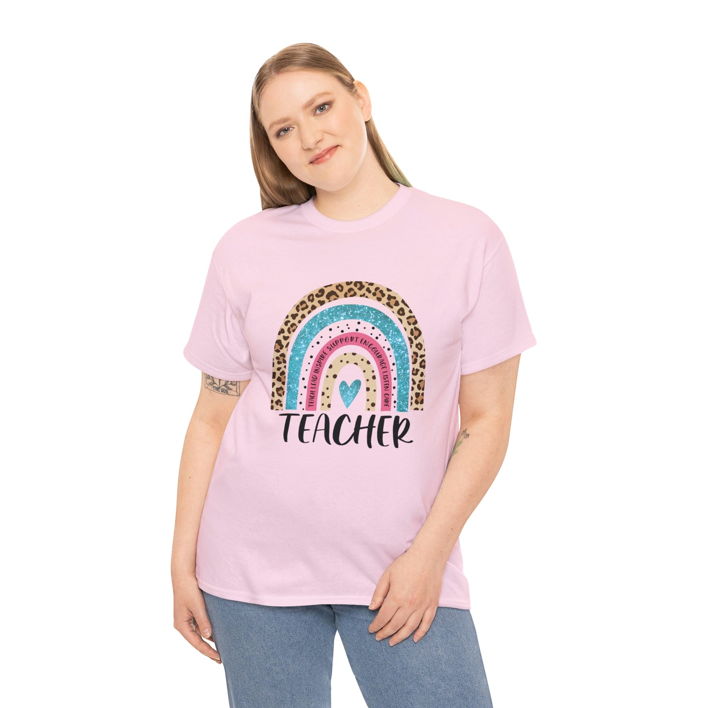 Rainbow Teacher Tee