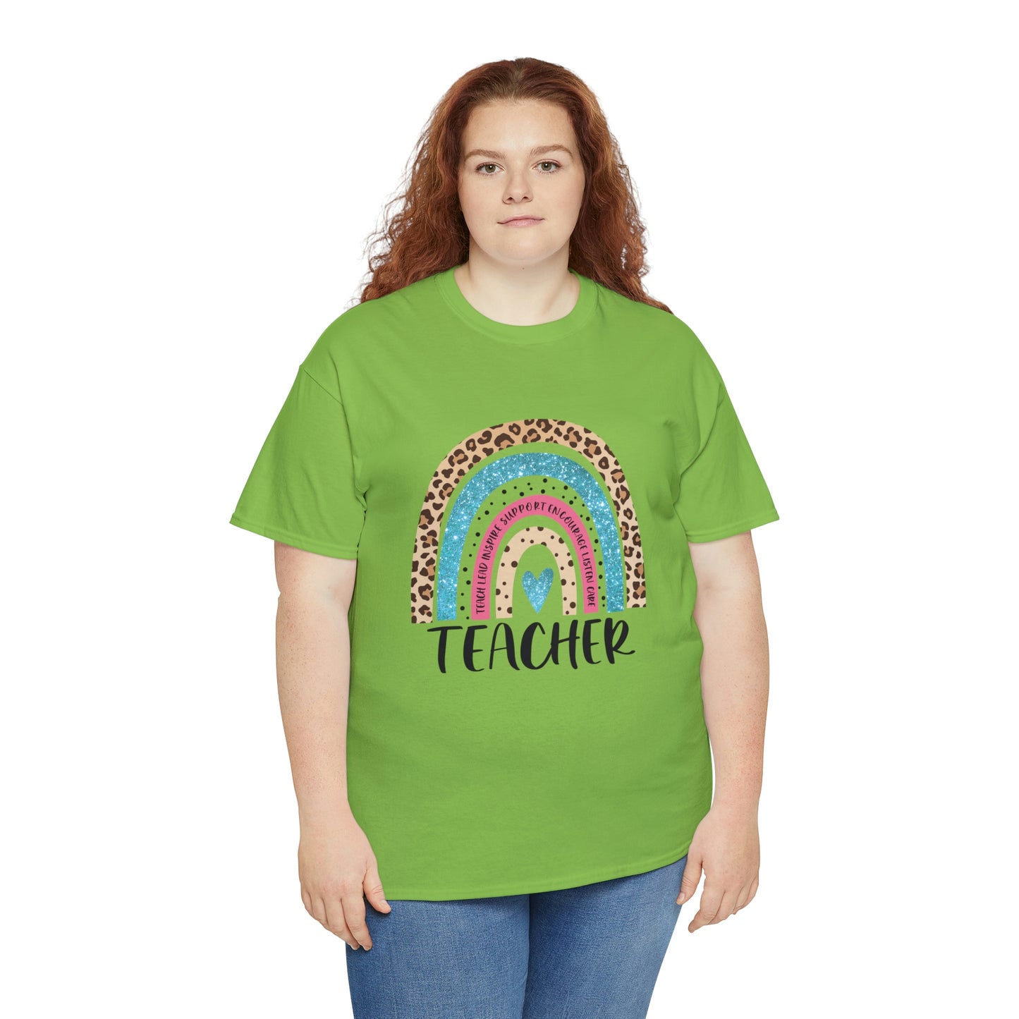 Rainbow Teacher Tee