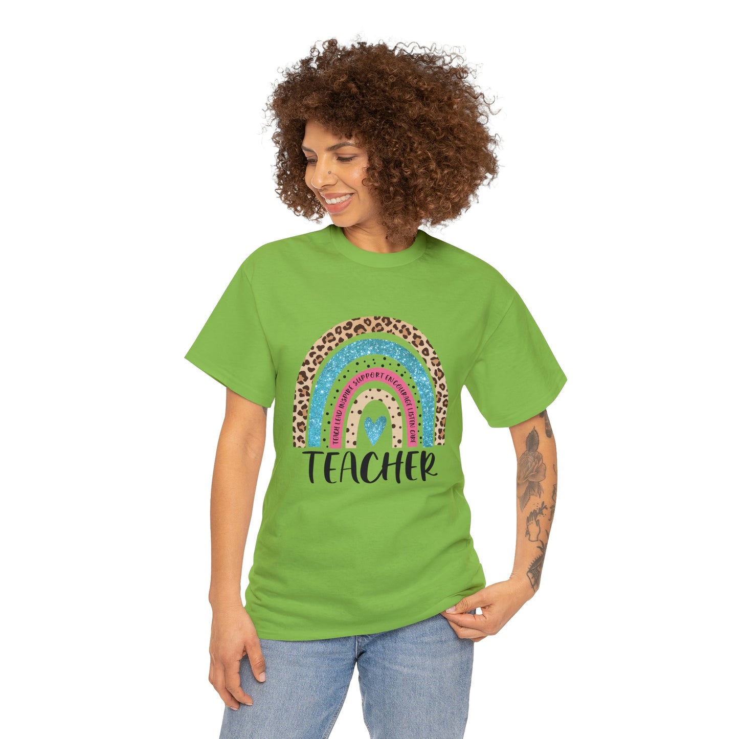 Rainbow Teacher Tee