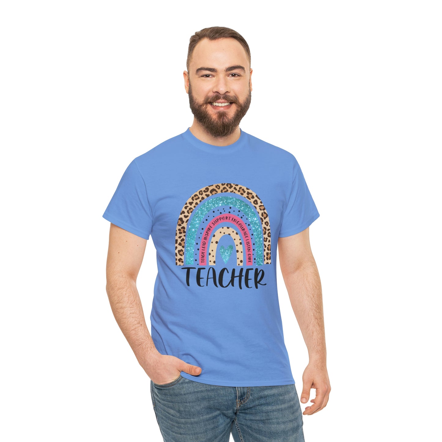 Rainbow Teacher Tee