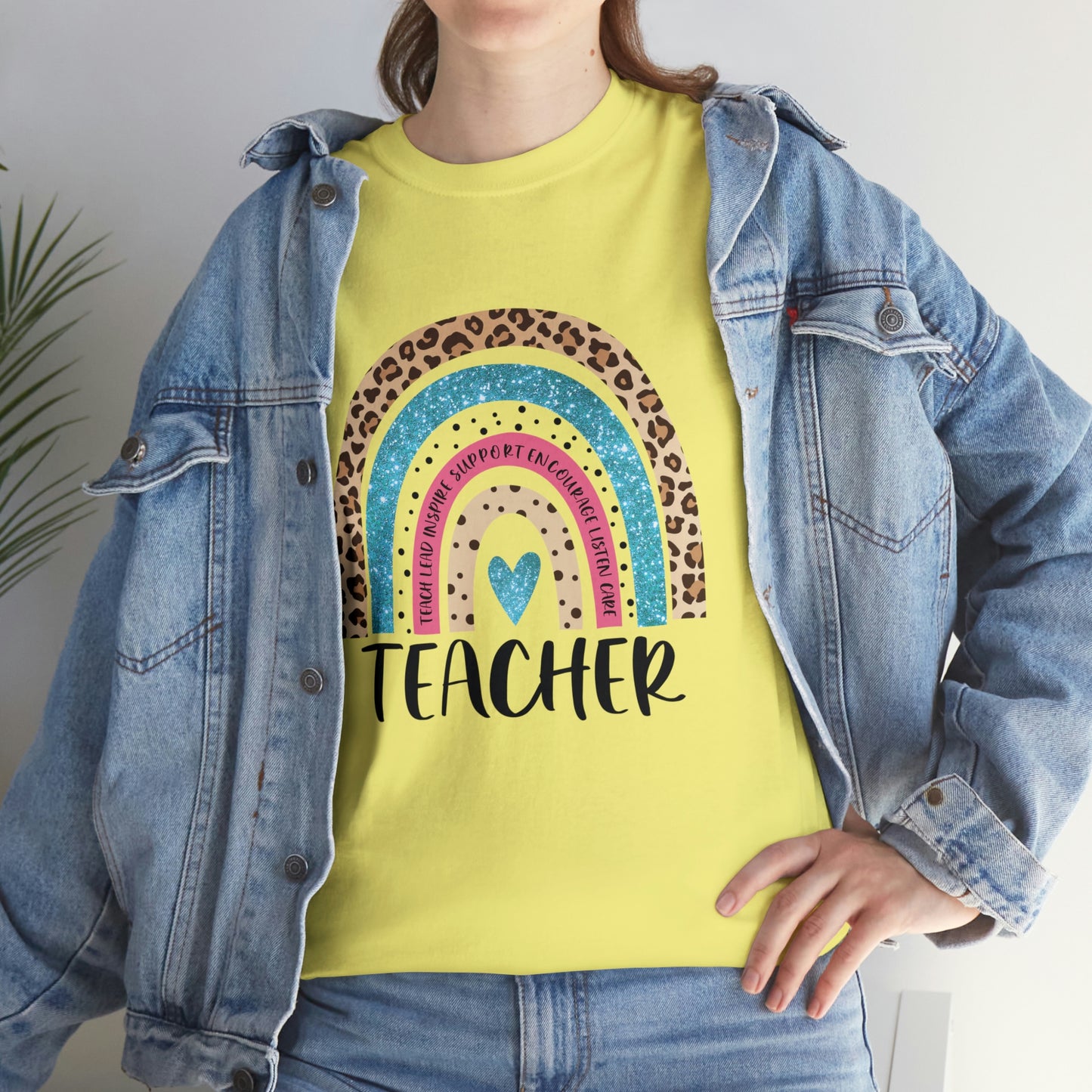 Rainbow Teacher Tee