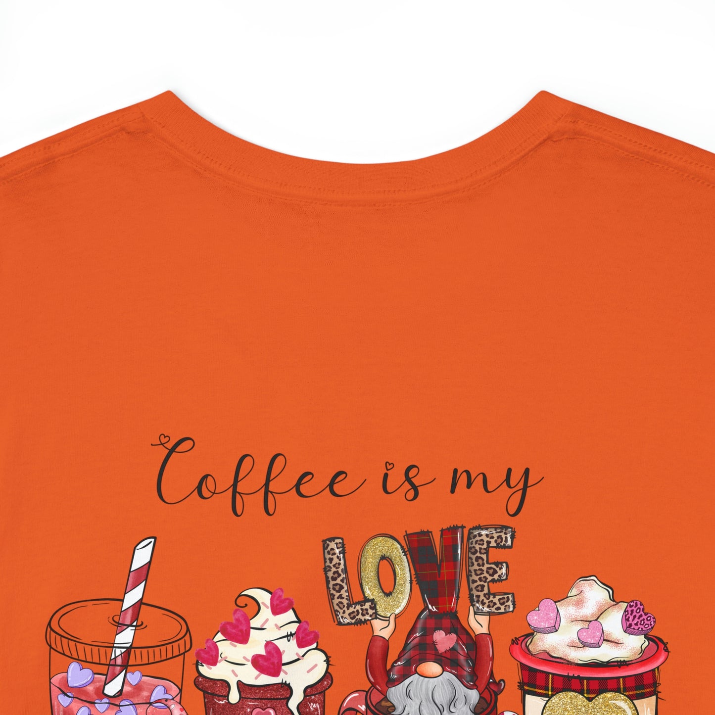 Valentine's Coffee Heavy Cotton Tee