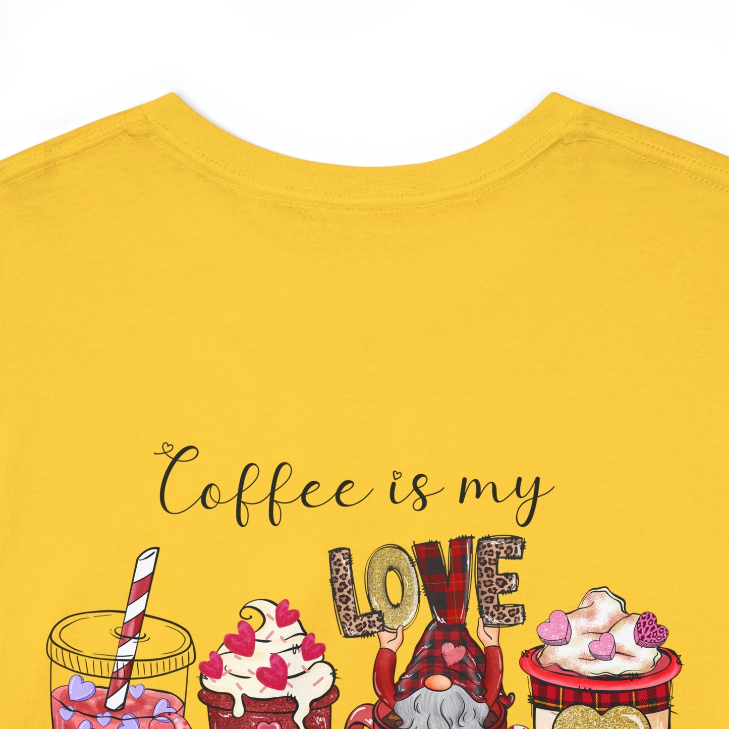 Valentine's Coffee Heavy Cotton Tee