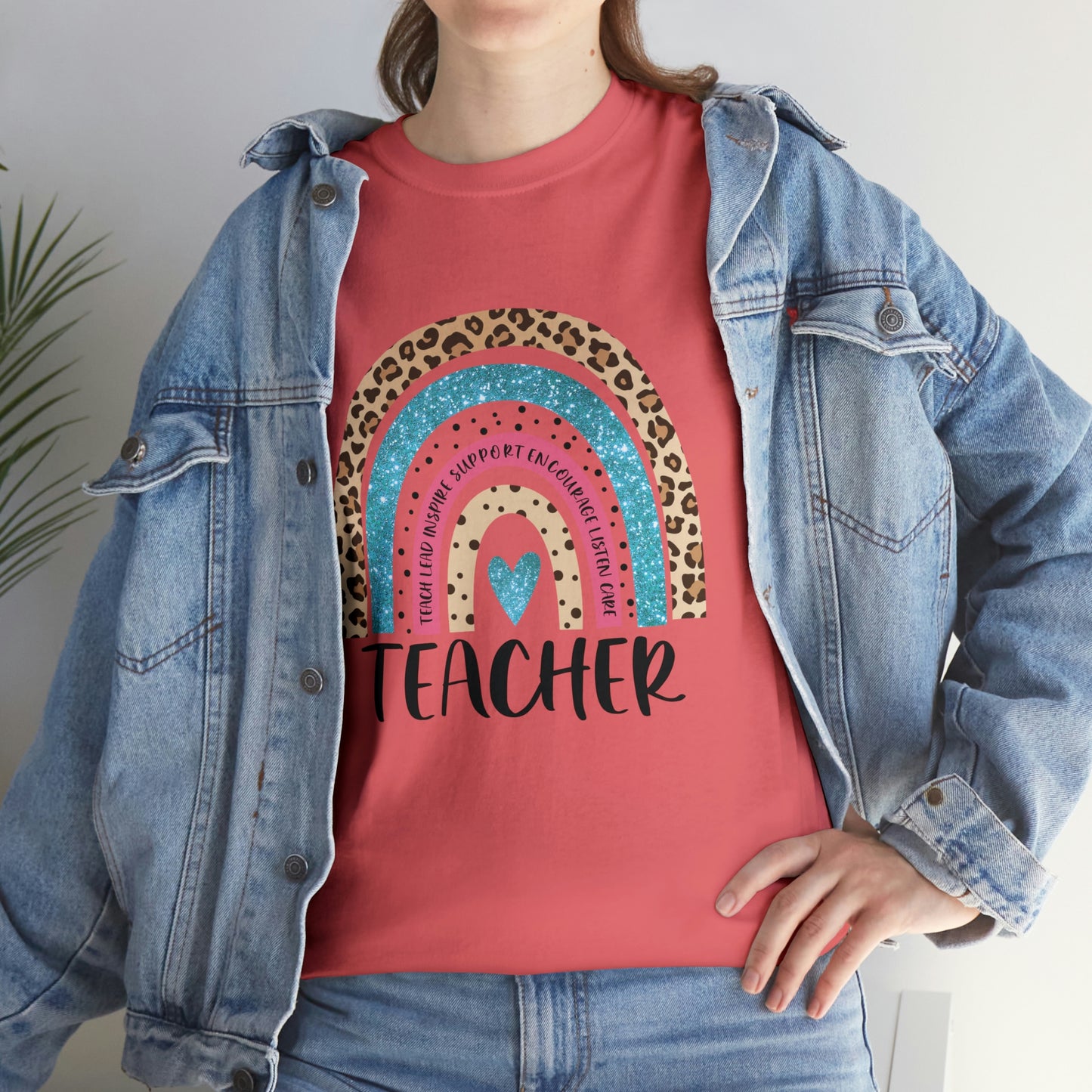 Rainbow Teacher Tee